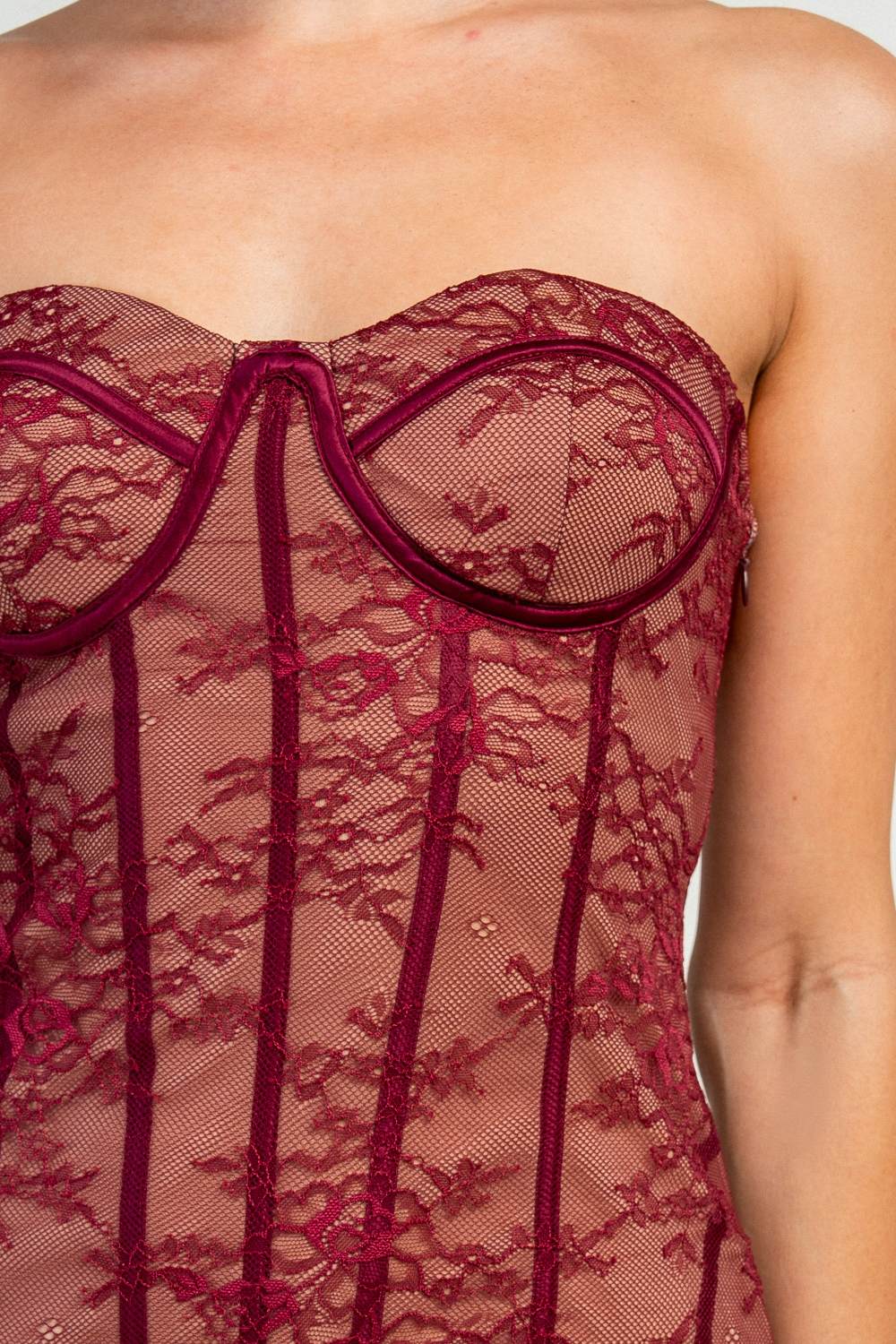 “Lacey” Holiday Mini Dress